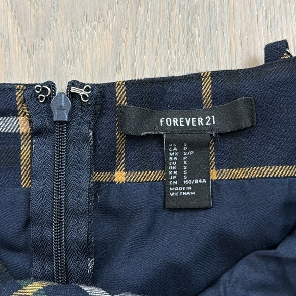 Forever21 Plaid Mini Dress - Picture 2 of 4